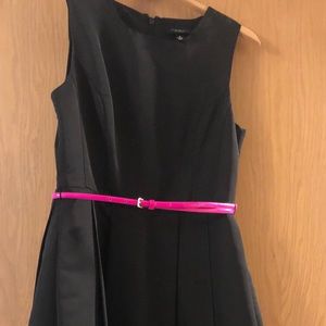 Black tea length dress